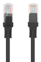 LANBERG Patchkabel CAT.5E UTP 30m Fluke Zertifikat schwarz