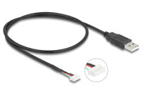 DELOCK USB 2.0 Anschlusskabel 5 Pin 0,6m für...