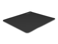 DELOCK Mauspad 450 x 400 mm schwarz Glasbeschichtung