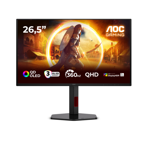 AOC 68,6cm (27")  Q27G4SDR 16:09  2xHDMI+DP+USB  black/red