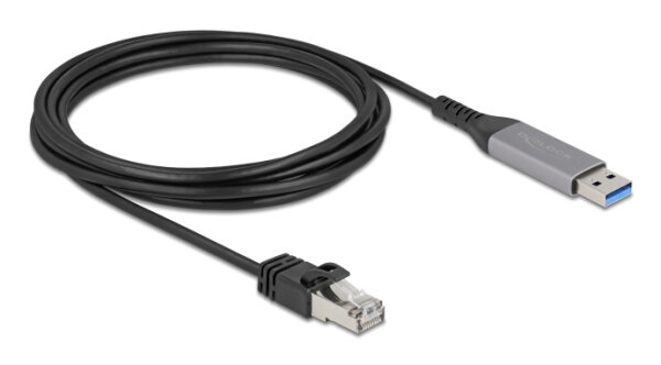 DELOCK USB LAN Kabel USB Typ-A > RJ45 Gigabit Ethernet 3m