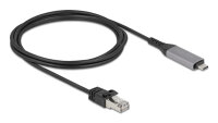 DELOCK USB LAN Kabel USB Typ-C > RJ45 Gigabit Ethernet 2m