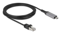 DELOCK USB LAN Kabel USB Typ-C > RJ45 Gigabit Ethernet 3m