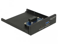 DELOCK Front Panel 3.5" USB 5 Gbps 1x USB-C + 1x USB-A