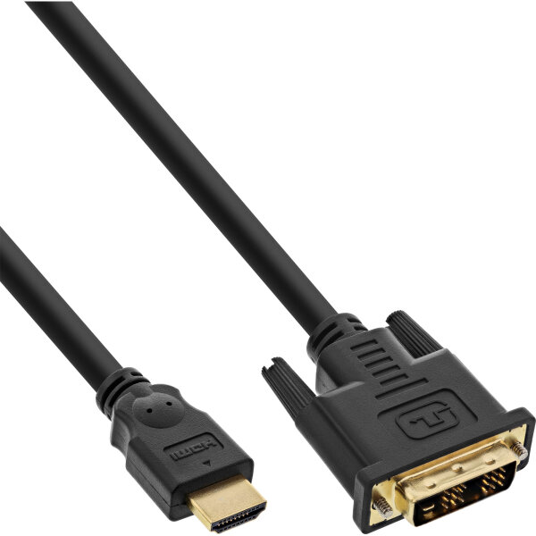 InLine HDMI/DVI Kabel 1m