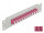 DELOCK 10" LWL Patchpanel 12 Port LC Duplex viol. 1 HE grau