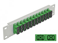 DELOCK 10" LWL Patchpanel 12 Port SC Duplex...