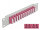 DELOCK 10" LWL Patchpanel 12 Port LC Quad viol. 1 HE grau