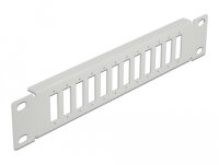 DELOCK 10" LWL Patchpanel 12 Port SC Dup./LC Quad 1...