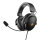 Deltaco Headset Gaming Proteinleder,3,5-mm-Anschluss schwarz