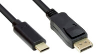 Good Connections Adapterkabel USB-C an DP1.2 schwarz 2m