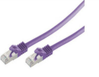 Shiverpeaks RJ45 Patchkabel S/FTP, Cat7 LSZH 0,25m violett