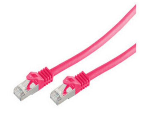Shiverpeaks RJ45 Patchkabel S/FTP, Cat7 LSZH 2,0m magenta