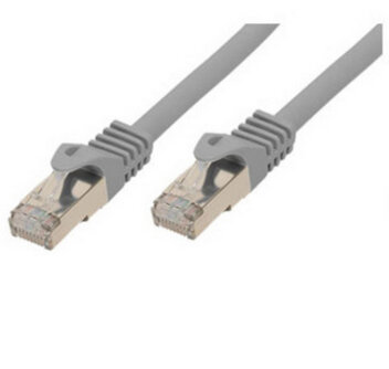 Shiverpeaks RJ45 Patchkabel S/FTP, PIMF, Cat7 LSZH 50m grau
