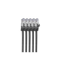 Shiverpeaks RJ45 Patchkabel S/FTP, Cat7 VE5, 0,5m schwarz