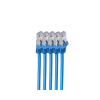 Shiverpeaks RJ45 Patchkabel S/FTP, Cat7 VE5, 1m blau