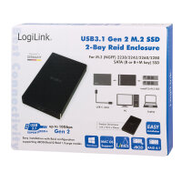 LogiLink SSD Case USB 3.1/M.2