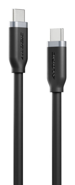 Alogic USB C Adapterkabel Elements Typ C 5A/240W 1m  schwarz