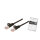 Shiverpeaks RJ45 Patchkabel-Flach, Cat7, slim, 0,25m schwarz