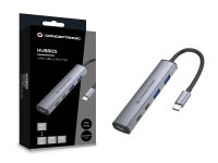 CONCEPTRONIC  4-1 Dock USB-C->2xUSB-C/2xUSB-A/100WPD      gr