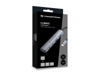 CONCEPTRONIC  4-1 Dock USB-C->2xUSB-C/2xUSB-A/100WPD      gr