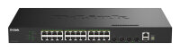 Switch 440mm D-Link DGS-1530-28P           4*SFP+/24*GE...