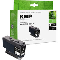 KMP Patrone Brother LC426XLBK black 6000 Seiten...
