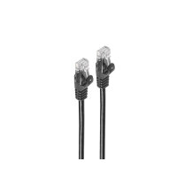 Shiverpeaks RJ45 Patchkabel U/UTP mit CAT7 Rohk., schw. 1,5m