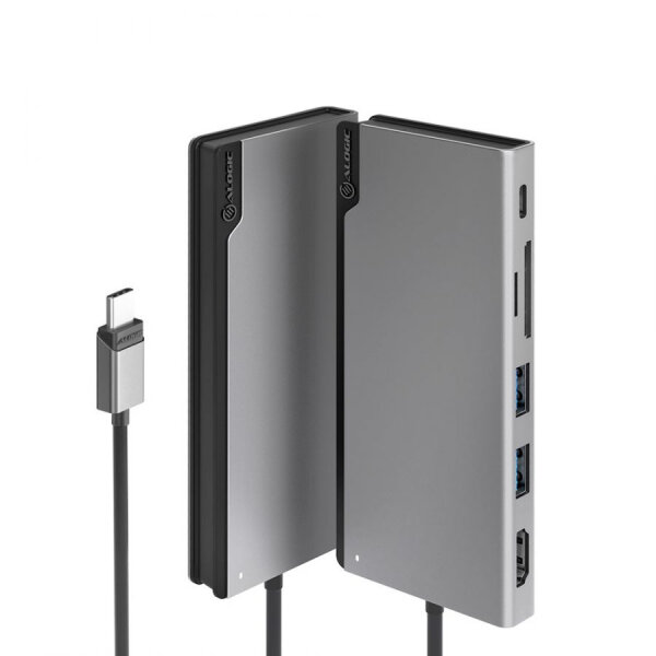 Alogic Dockingstation USB-C Ultra Dock Gen 2       spacegrey