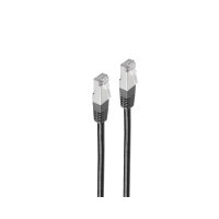 Shiverpeaks Patchkabel Cat6, S/FTP,LZSH, schwarz 5m