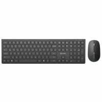 Alogic Tastatur Wireless+Maus USB Typ C              schwarz