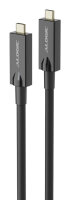 Alogic USB C Aktivkabel Typ C  M/M  60 Hz  5m        schwarz