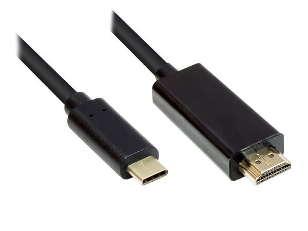 Good Connections Adapterkabel USB-C an HDMI 2.0 schw. 3m