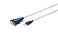DIGITUS Adapterkabel USB2.0  RS232 1,8m FTDI chipsa