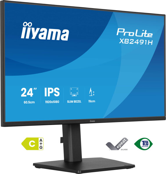 IIYAMA 60,5cm (23,8") XB2491H-B1 16:9 HDMI+DP IPS