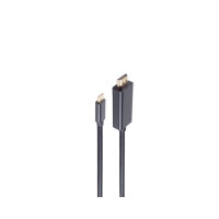 Shiverpeaks HDMI Anschlusskab. USB 3.1 Typ C Stecker 60Hz 1m
