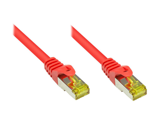 Good Connections RNS-RJ45 Patchkabel S/FTP (PiMF) CAT7 Rohkabel 40m rot