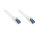 GC S/FTP CAT6A 1m WEISS