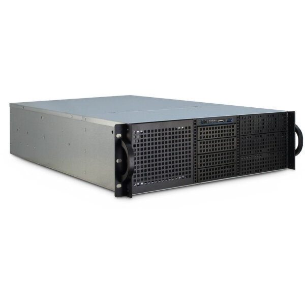 Inter-Tech 48.3cm IPC 3U-30255   3HE  SERVER 1xUSB3.0