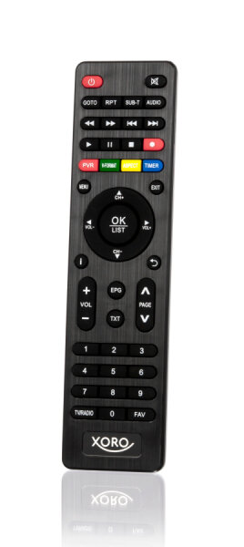 Xoro HRS 8660, HD DVB-S2 Receiver, PVR Ready, schwarz