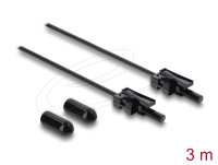 DELOCK LWL POF Kunstst. Kabel HFBR 4532-4532Z Simpl...