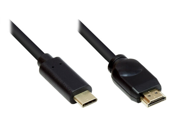 Good Connections Adapterkabel USB-C an HDMI 2.0 schw. 10m