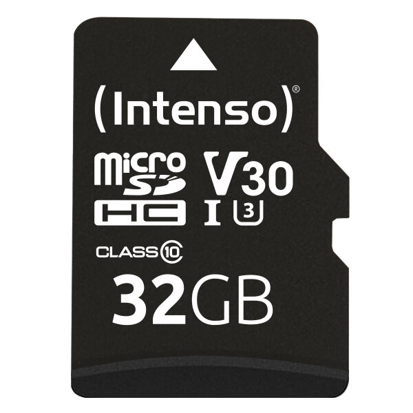 32GB Intenso microSDHC Pro Kit