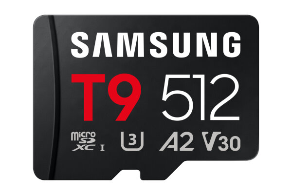 SD MicroSD Card 512GB Samsung SDXC T9              (Class10) retail