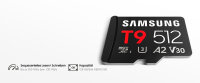 SD MicroSD Card 512GB Samsung SDXC T9              (Class10) retail