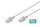 DIGITUS Patchkabel CAT 6 U-UTP Slim 0,5m Grau 10 Stück