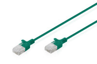 DIGITUS Patchkabel CAT 6 U-UTP Slim 0,5m Grün