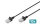 DIGITUS Patchkabel CAT 6 U-UTP Slim 1,5m Schwarz 10 Stück