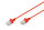 DIGITUS Patchkabel CAT 6 U-UTP Slim 2m Rot