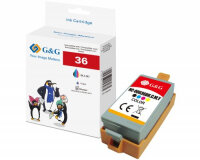 G&G Tinte komp. mit Canon CLI-36/ 1511B001 Schwarz/...